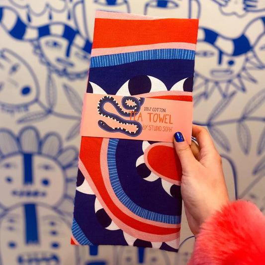 Studio Soph | Tea Towel | Snake