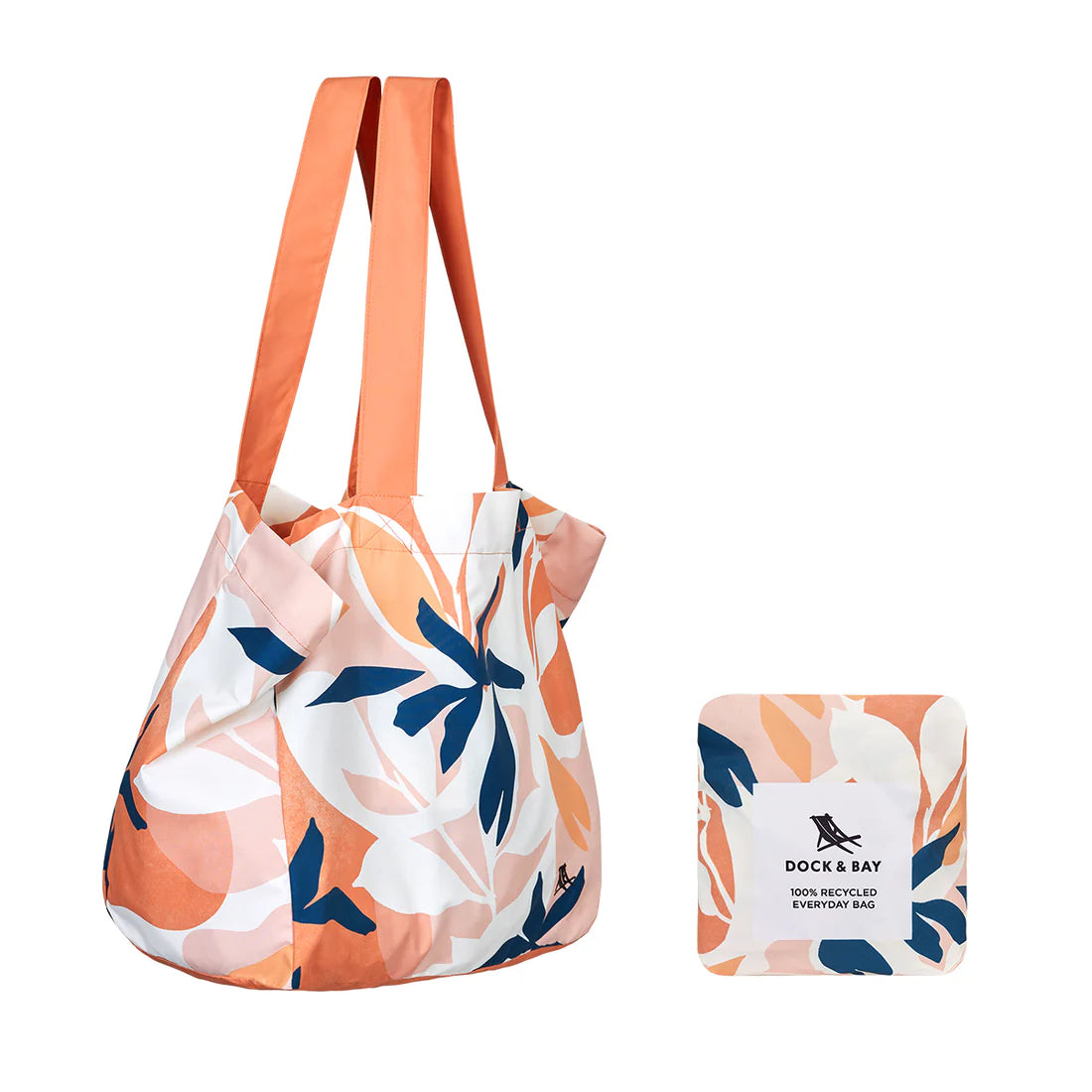 Dock & Bay | Beach Tote Bag | Terracotta Tropics