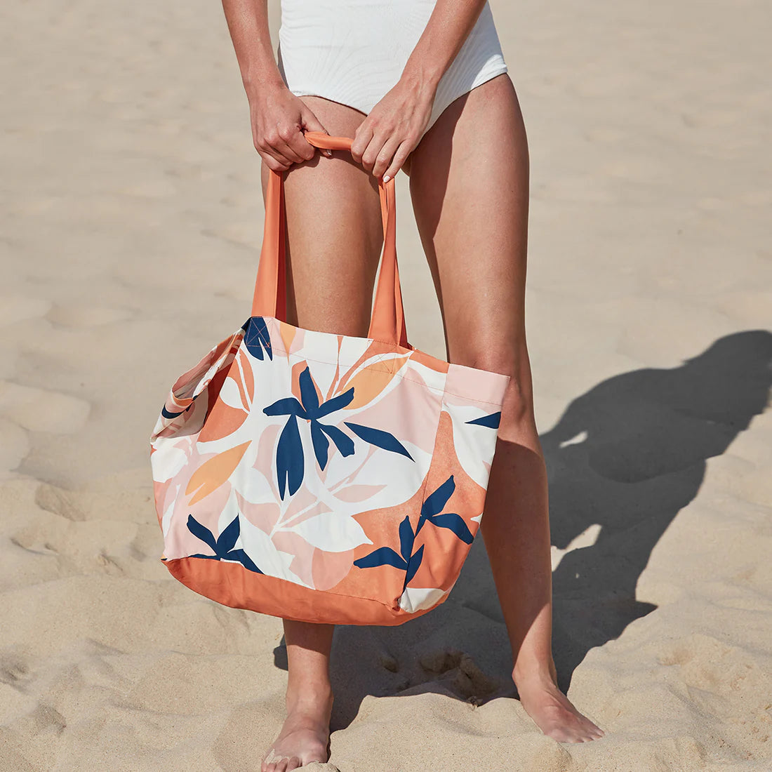 Dock & Bay | Beach Tote Bag | Terracotta Tropics