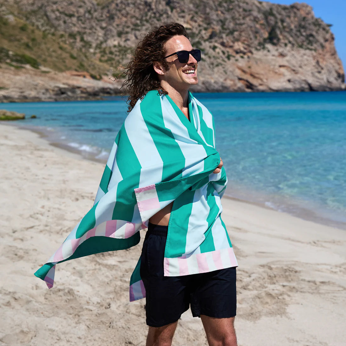 Dock & Bay | Clubhouse Beach Towel Collection | Pastel Pier XL