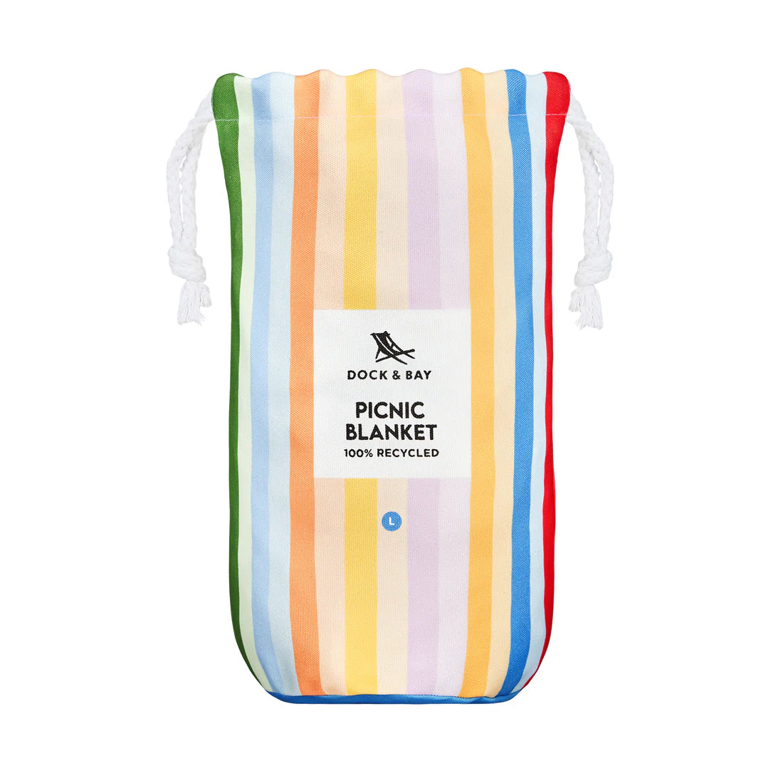 Dock & Bay | Beach Blanket | Candy Stripes