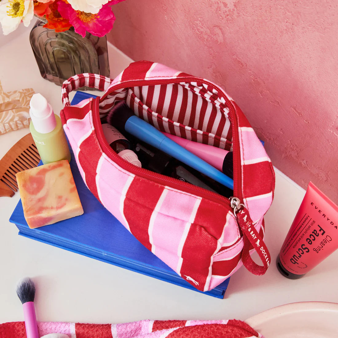 Dock & Bay | Toiletry Bag | Cherry Bomb