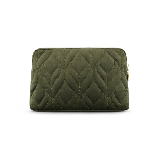 Flox | Ahi | Velvet Cosmetic Bag | Medium