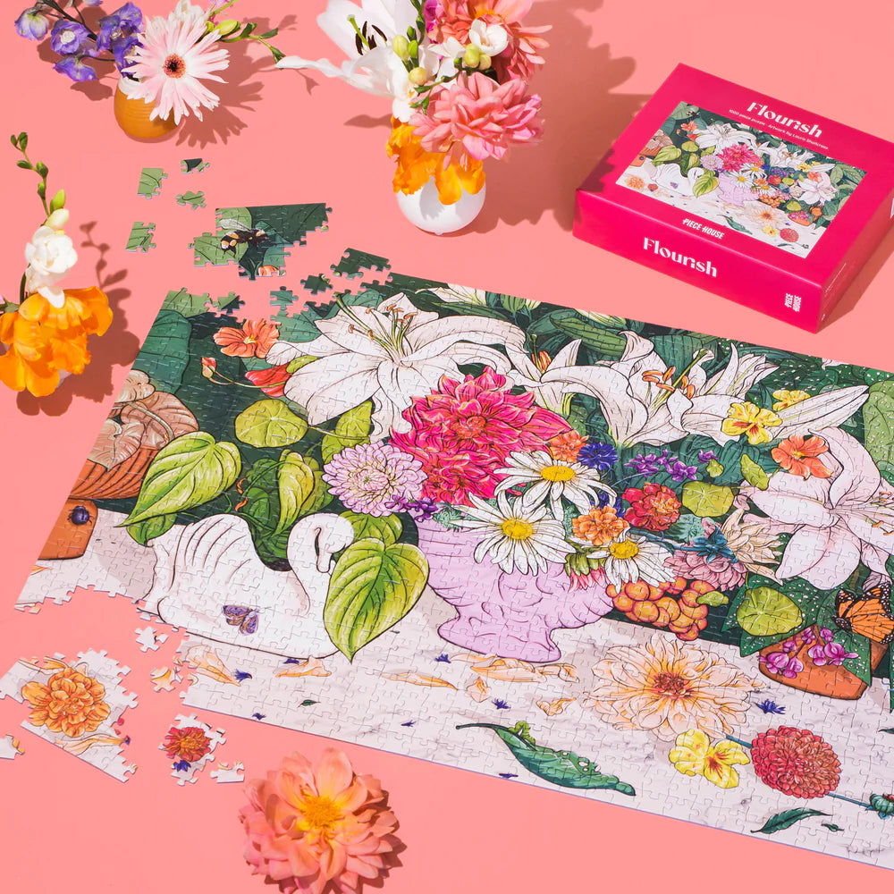 Piece House | 1000 Piece Puzzle | Flourish