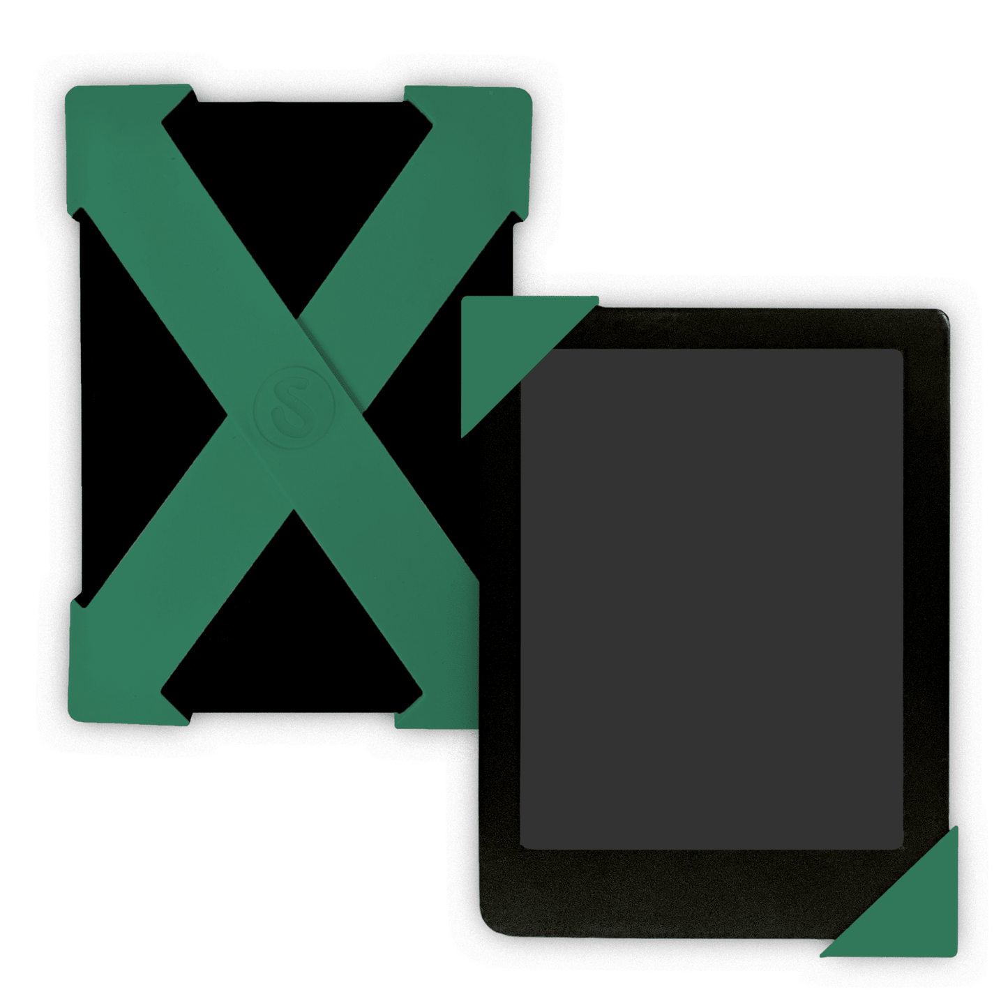 Kindle holder accessory Strapsicle pine green