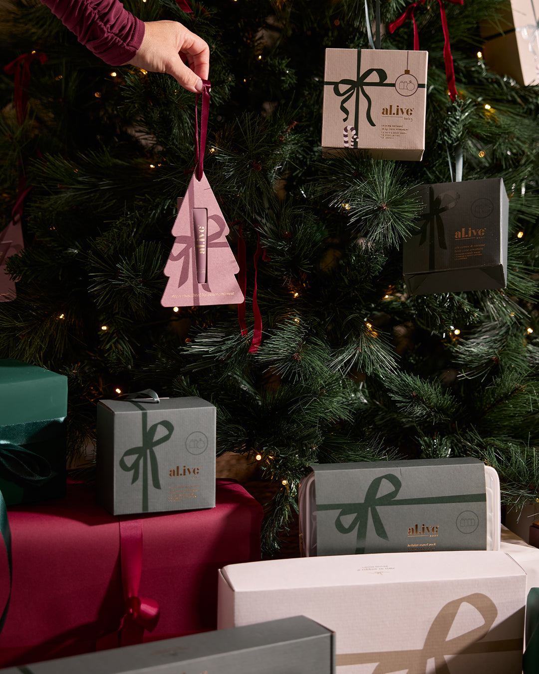 al.ive | Tinted Lip Butter Ornament | Sweet Plum