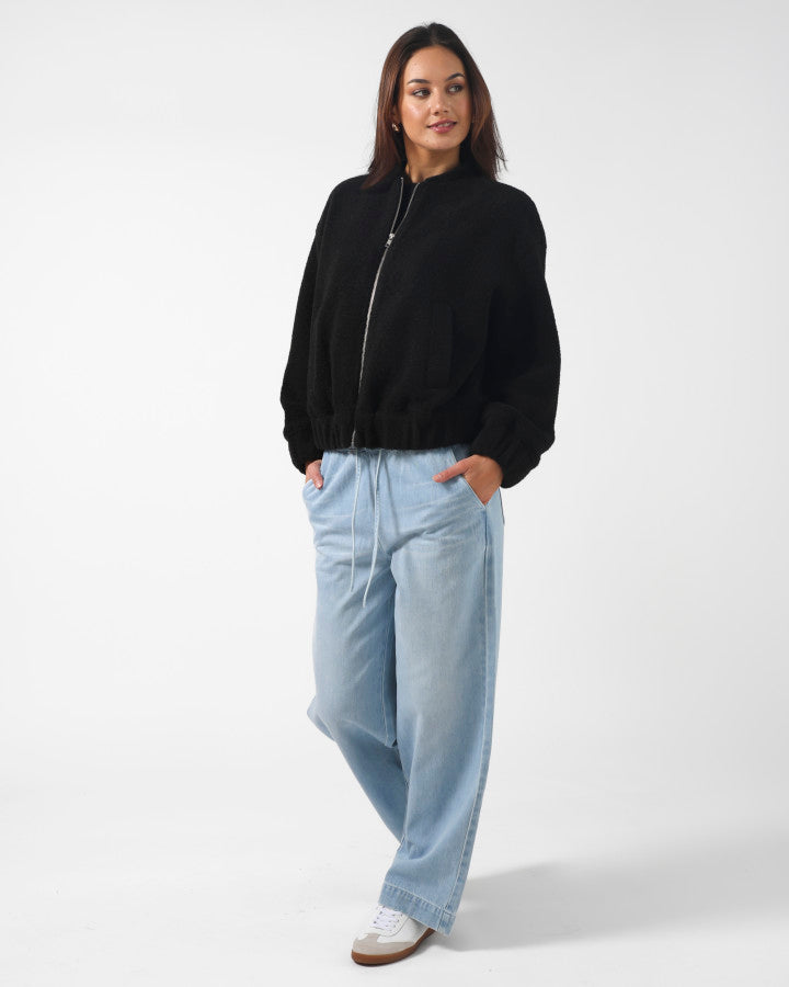 Stella + Gemma | Bomber Jacket | Black