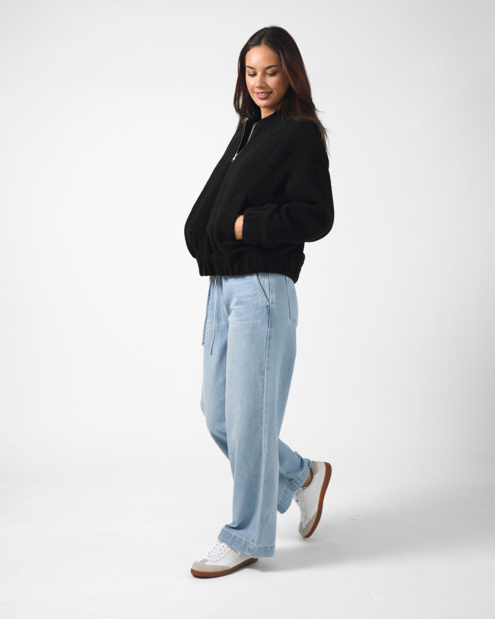 Stella + Gemma | Bomber Jacket | Black