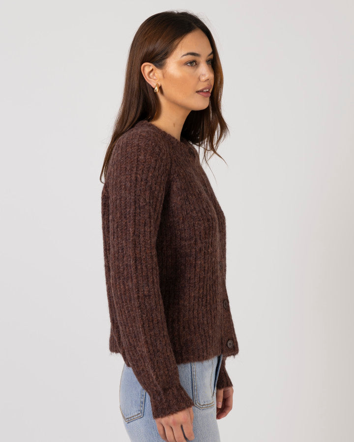 Stella + Gemma | Corinne Cardigan | Chocolate