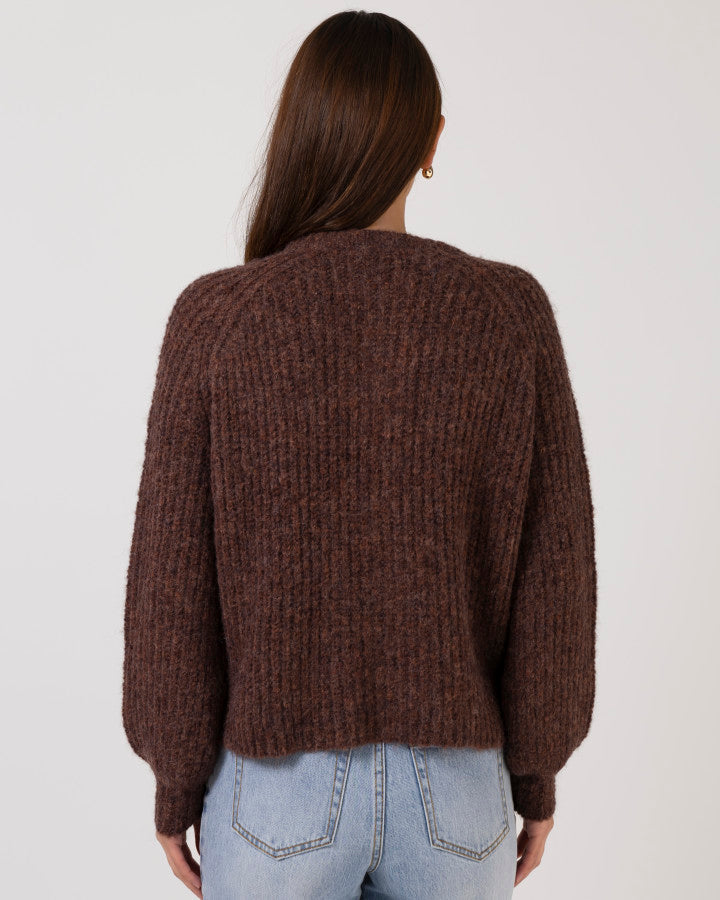 Stella + Gemma | Corinne Cardigan | Chocolate