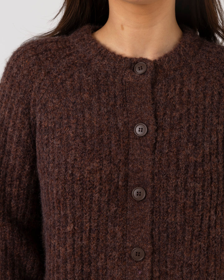 Stella + Gemma | Corinne Cardigan | Chocolate