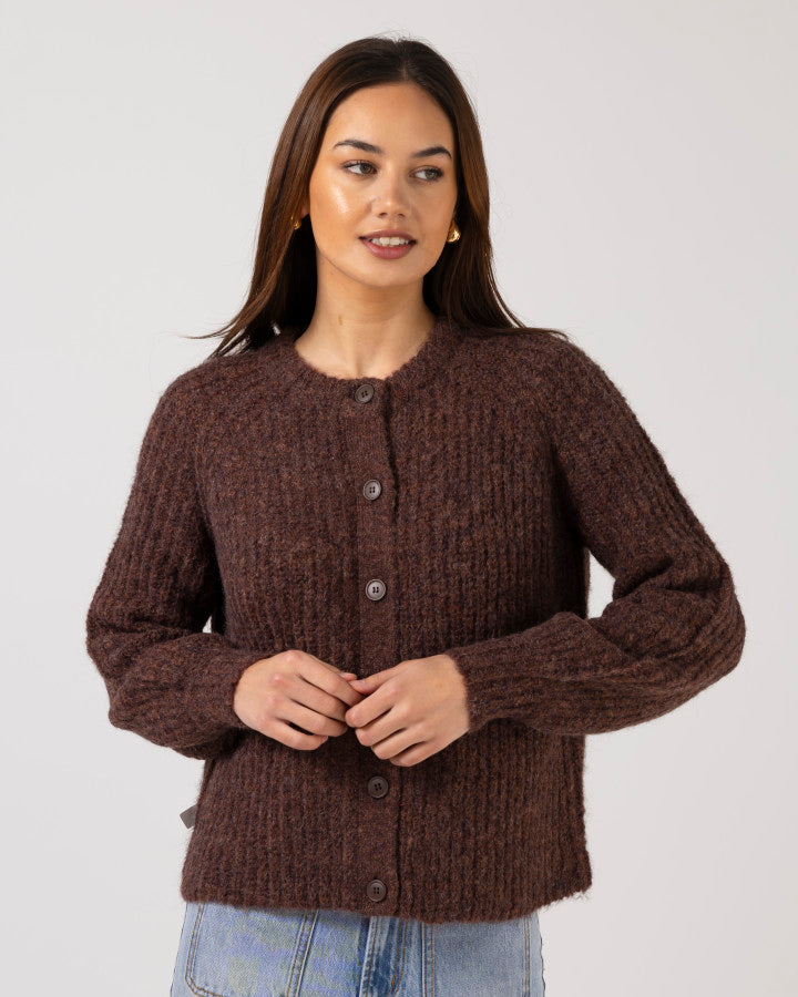 Stella + Gemma | Corinne Cardigan | Chocolate