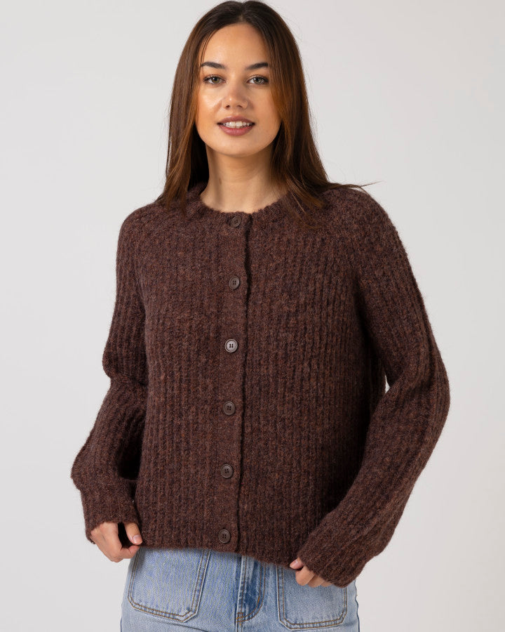 Stella + Gemma | Corinne Cardigan | Chocolate