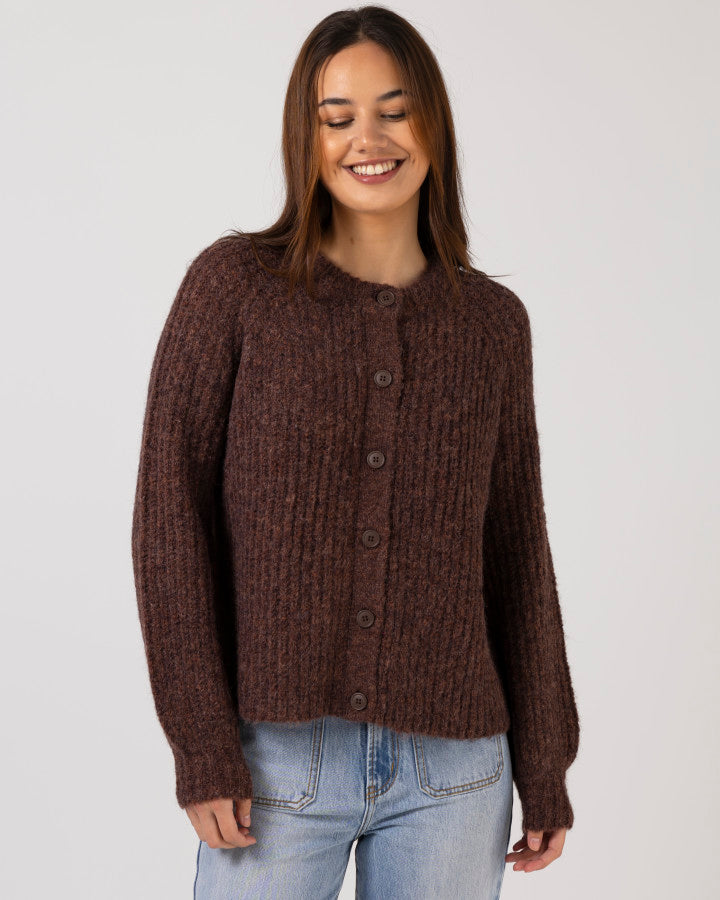 Stella + Gemma | Corinne Cardigan | Chocolate