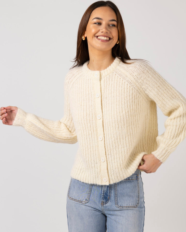 Stella + Gemma | Corinne Cardigan | French Vanilla