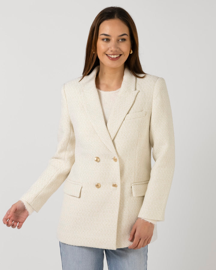 Stella + Gemma | Dominique Blazer | Pearl