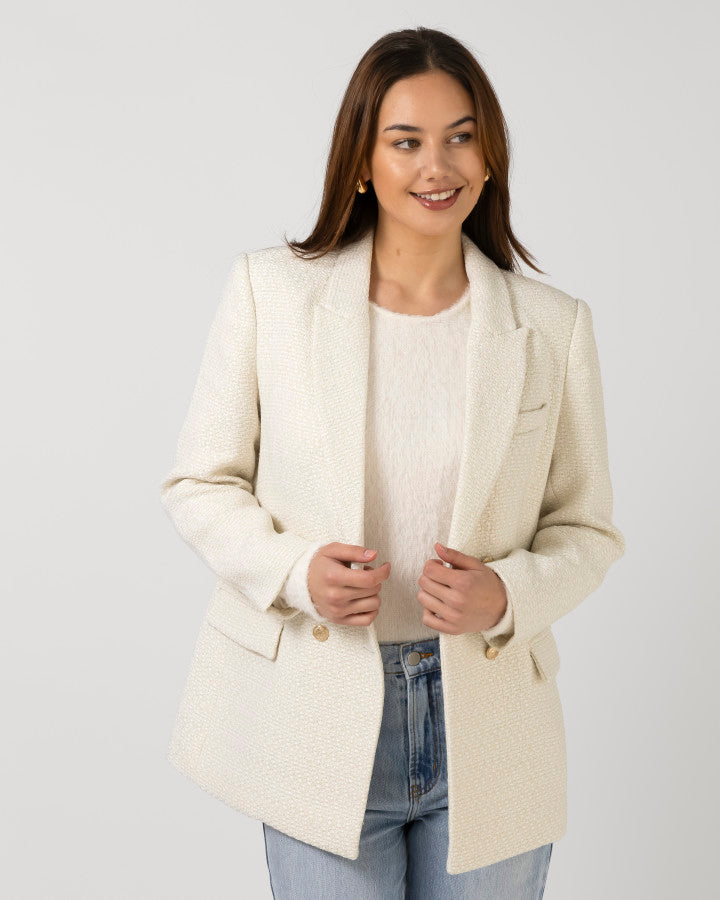 Stella + Gemma | Dominique Blazer | Pearl
