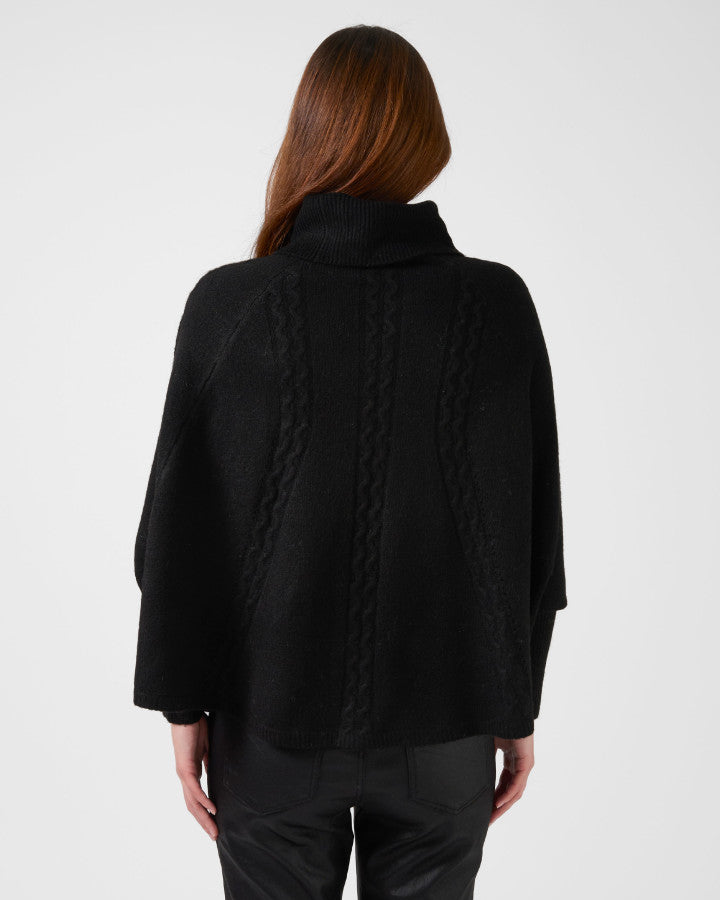 Stella + Gemma | Poncho | Black