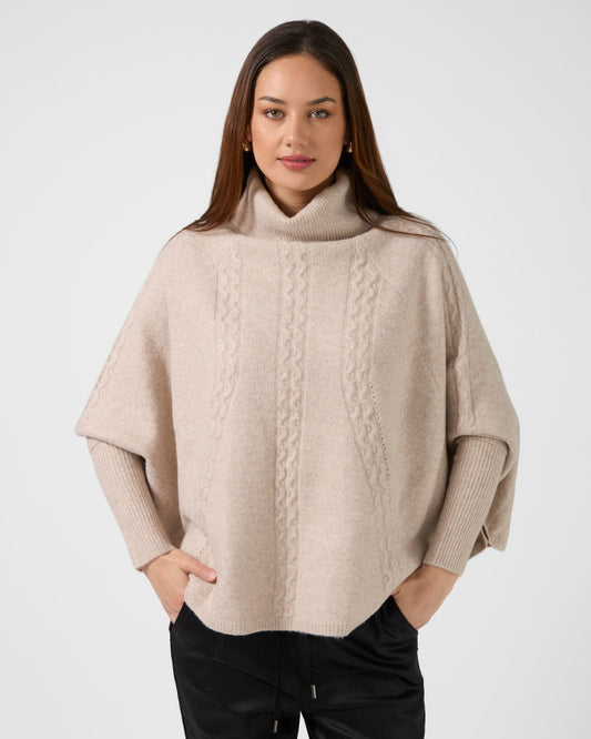 Stella + Gemma | Poncho | Tan