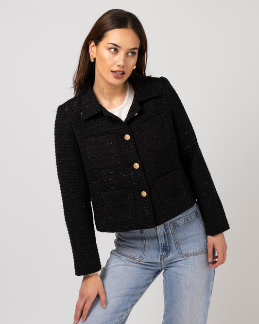 Stella + Gemma | Pandora Jacket | Black