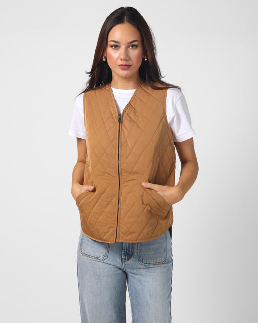 Stella + Gemma | Vesta Vest | Camel