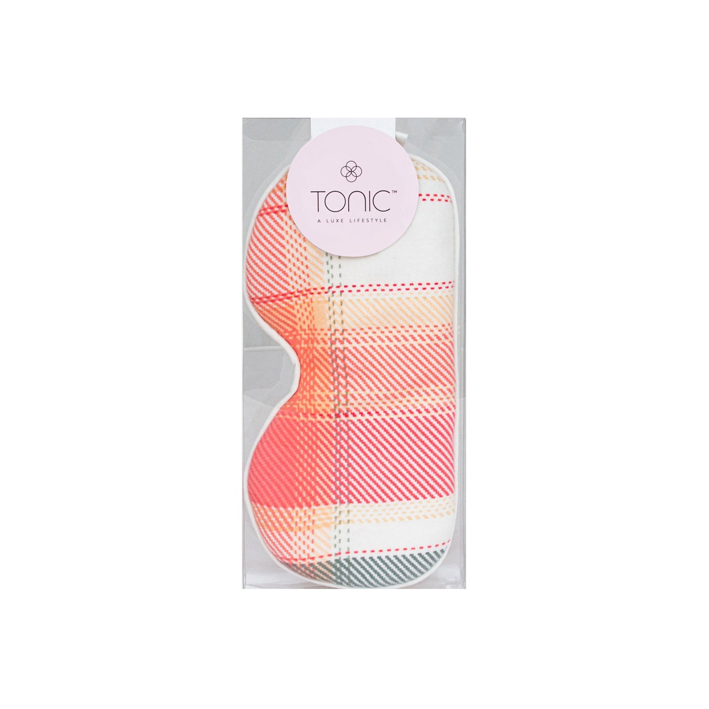 Tonic | Check Eye Mask | Flannel