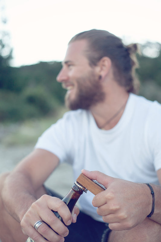 The Rimu & Nail Bottle Opener