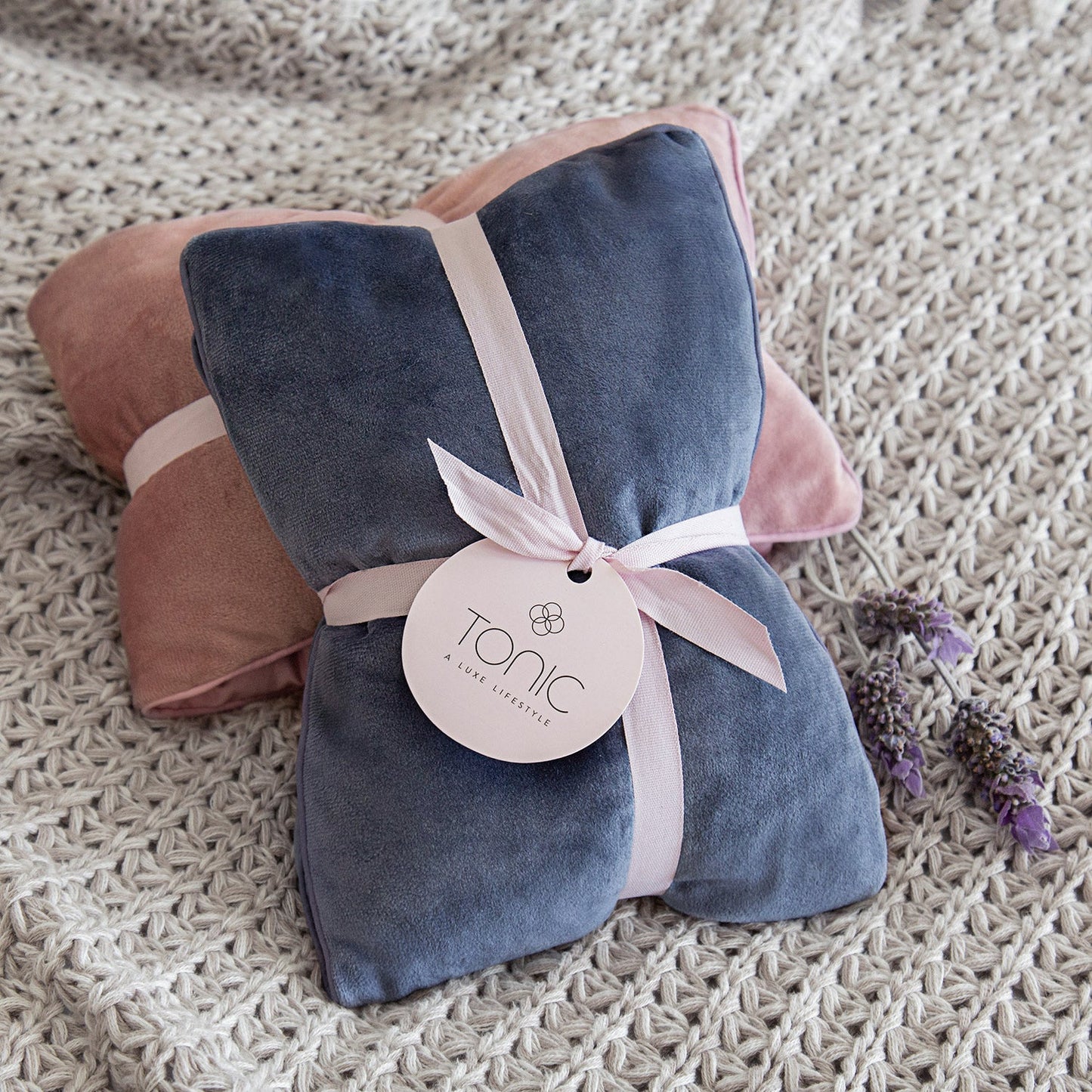 Tonic | Luxe Velvet Heat Pillow | Storm