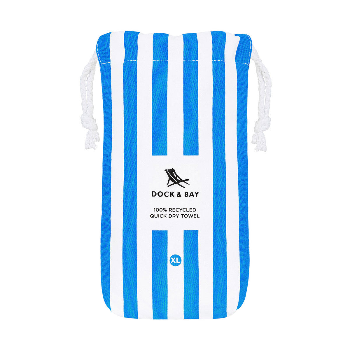 Dock & Bay | Beach Towel | 100% Recycle | Bondi Blue