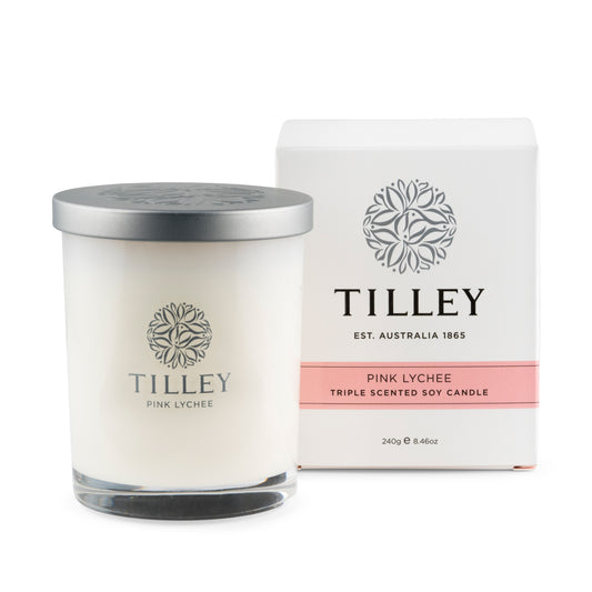 Tilley | Soy Candle | Pink Lychee