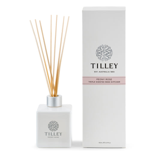 Tilley | Reed Diffuser 150ml I Peony Rose