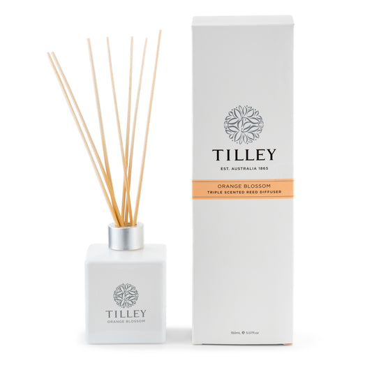Tilley I Reed Diffuser 150ml I Orange Blossom