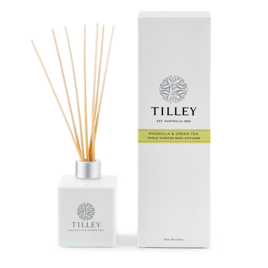 Tilley | Reed Diffuser 150ml | Magnolia & Green Tea