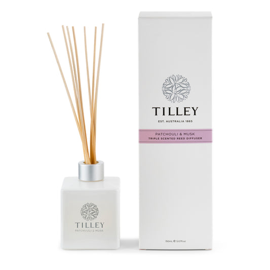 Tilley | Reed Diffuser 150ml | Patchouli & Musk