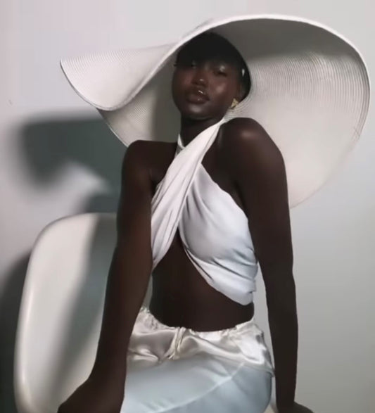 Hats | Floppy | White