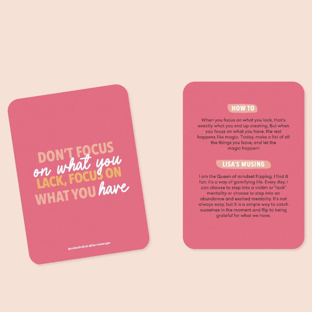 Collective Hub | Purpose Cards