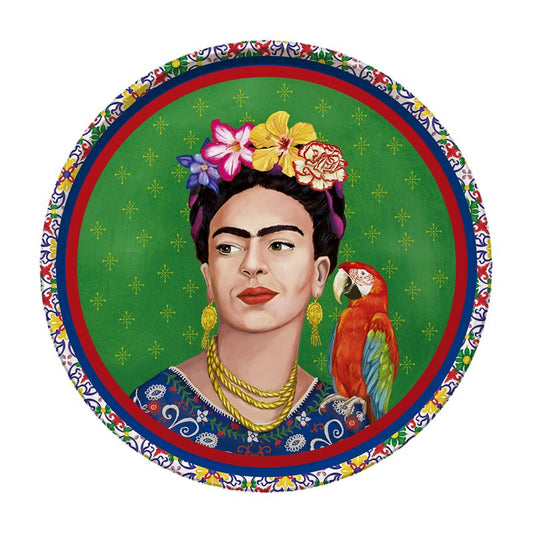 La La Land I Celebration Tray | Frida With Parrot