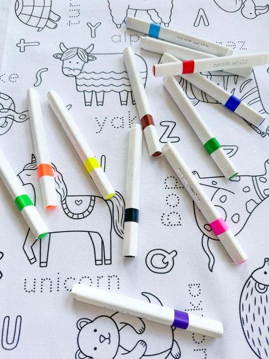 Colour Me | Additional Ultra Washable Markers | 12 Pack