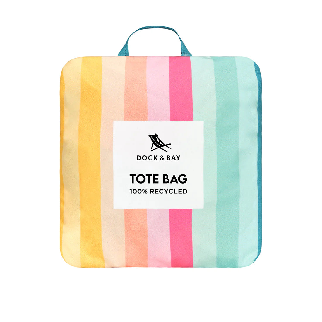 Dock & Bay | Beach Tote Bag | Coastal Candy