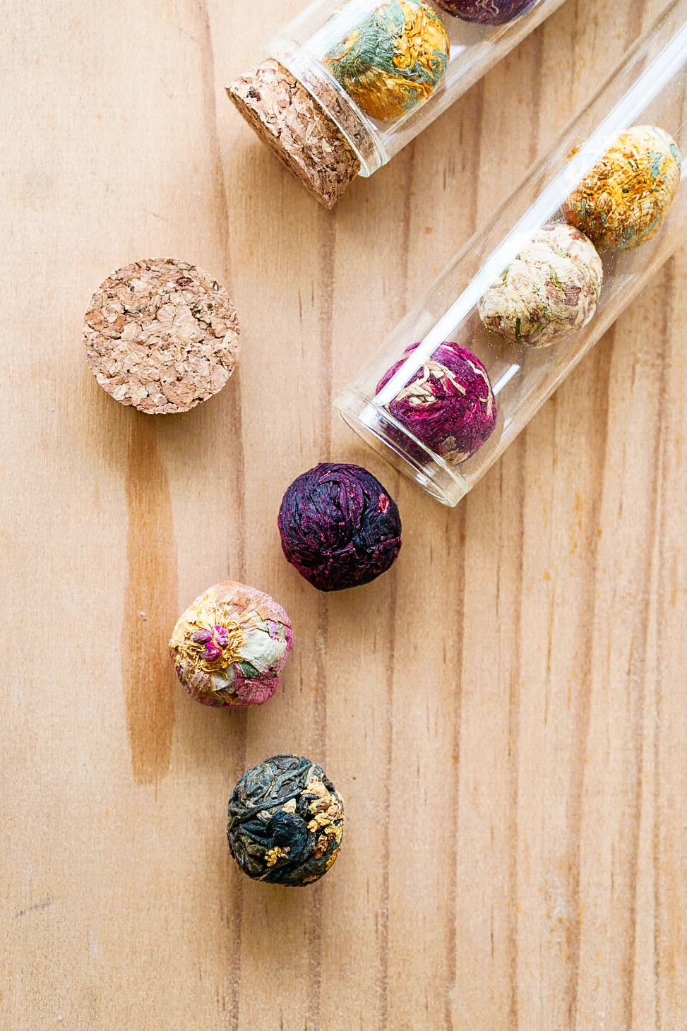 Better Tea Co | Blooming Tea Balls (in glass tube)