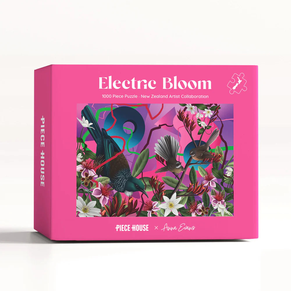 Piece House | 1000 Piece Puzzle | Electric Bloom
