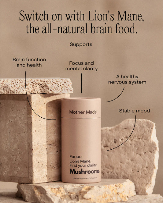 Mother Made | Focus | Lion's Mane Capsules