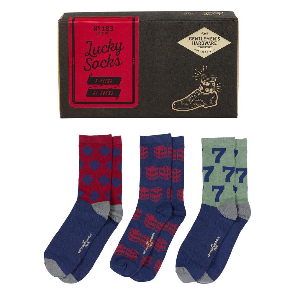 Gentlemen's Hardware | Lucky Socks | Set of 3