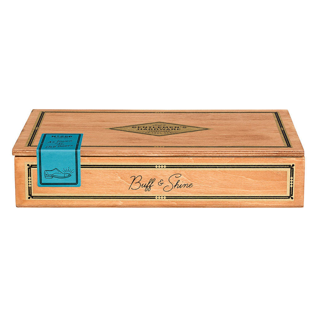 Gentlemen's Hardware | Shoe Shine Cigar Box