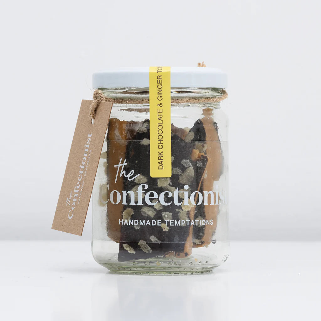 The Confectionist | Dark Chocolate & Ginger Toffee