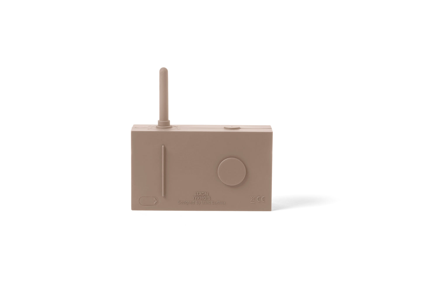 Lexon | Tykho | FM radio – 3W Bluetooth® Speaker | Taupe