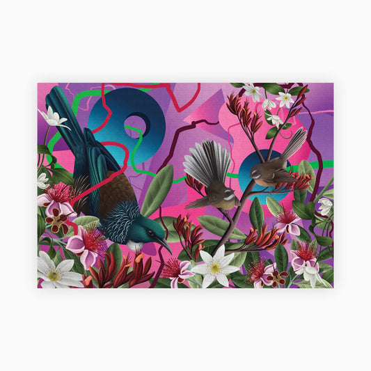 Piece House | 1000 Piece Puzzle | Electric Bloom