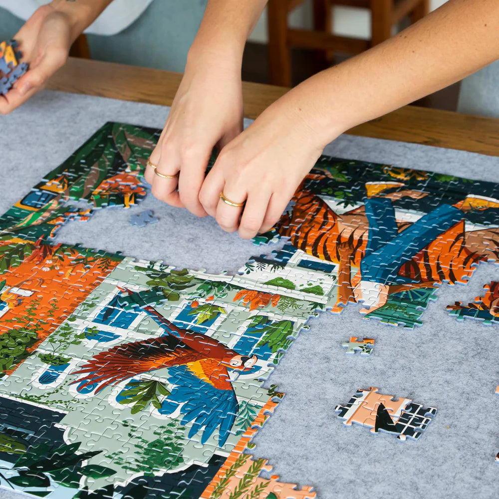 Piece House | Puzzle Mat