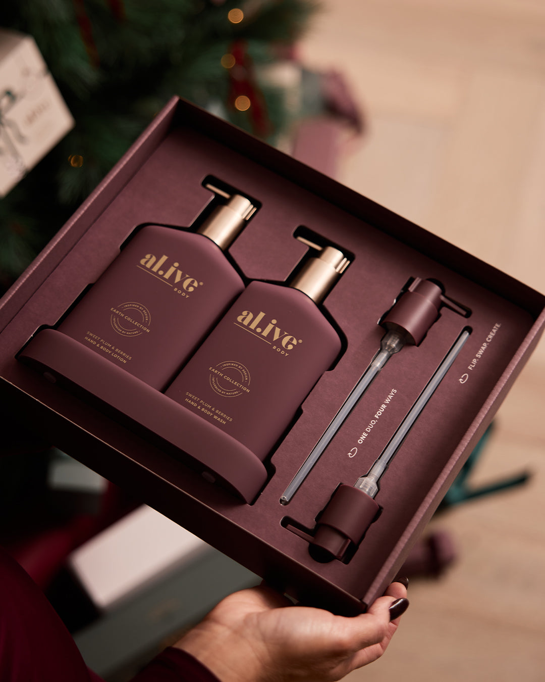 al.ive | Transformative Wash & Lotion Duo | Sweet Plum & Berries