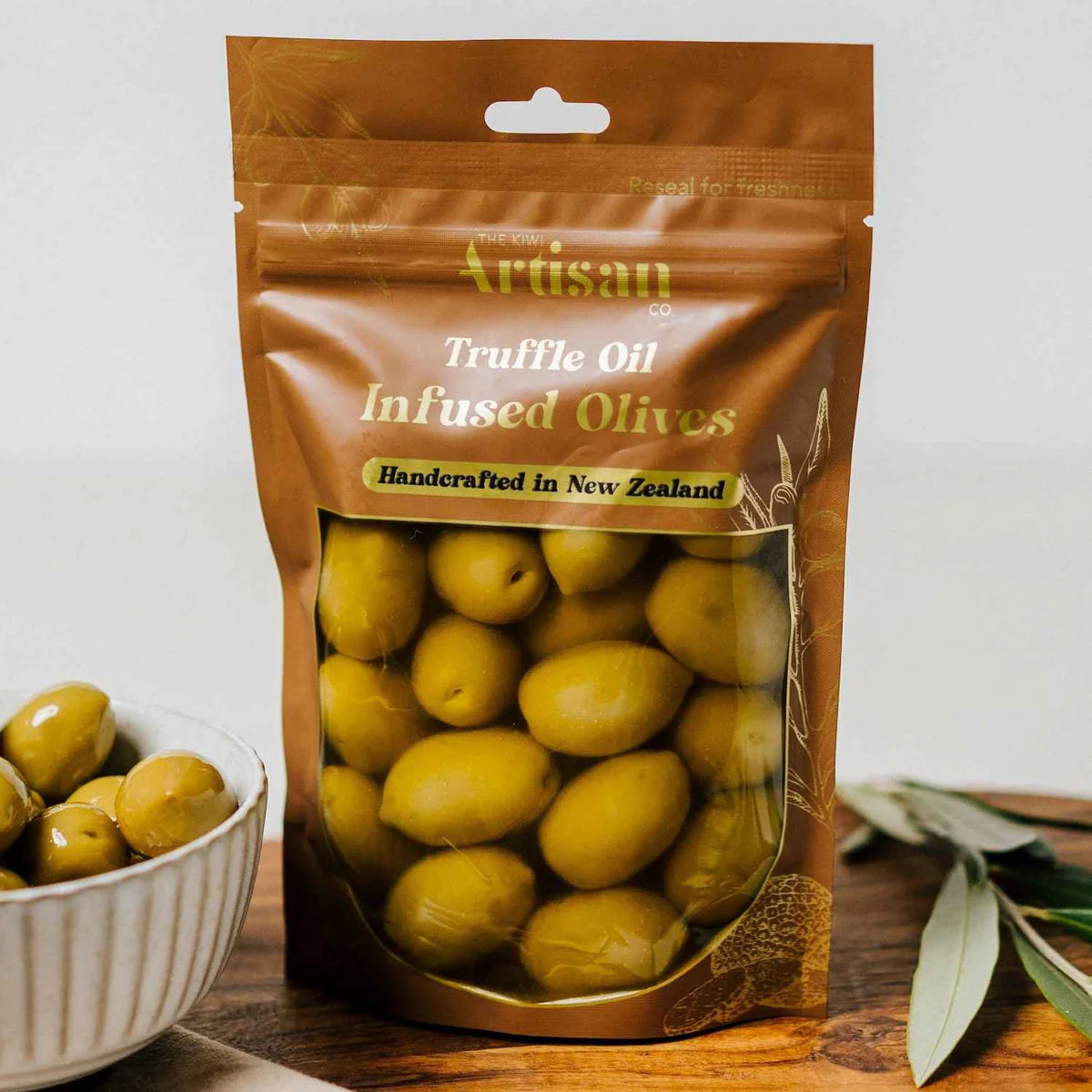 Kiwi Artisan | Truffle Oil Infused Olives